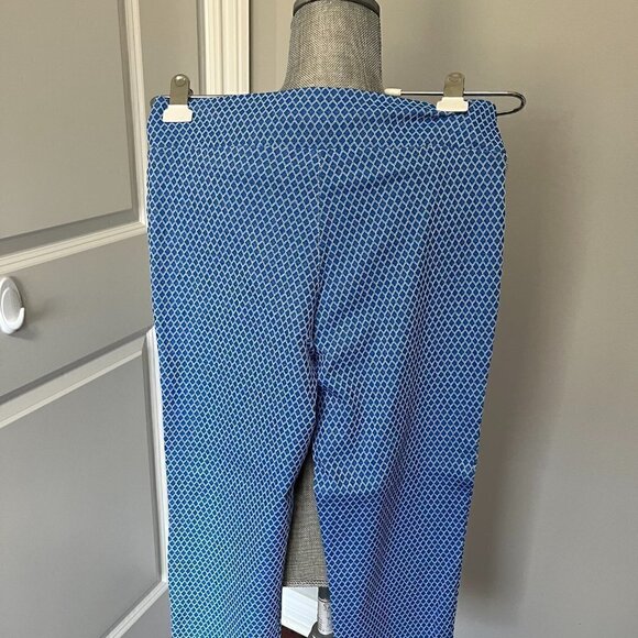 Margaret M Printed Straight Leg Pull on Pants Size M NWOT - Picture 3 of 3